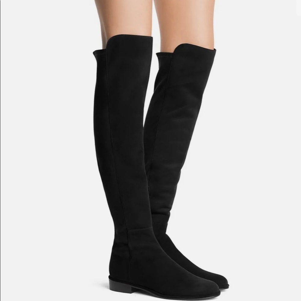 Stuart Weitzman Suede Over The Knee Boots Sz 6